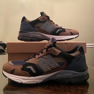 New Balance 920 MADE In England UK Reverse Pack Brown / Navy (M920INV) US 9